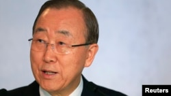 U.N. Secretary-General Ban Ki-moon.