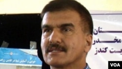 ابراهیم اظهر، معین مالی و برنامه ریزی وزارت مبارزه با مواد مخدر افغانستان