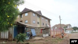 This June 7, 2019, image shows the Silver Spring residence in Kumasi, where two Canadian women, 19 and 20 years old, were living before being kidnapped on June 4. 