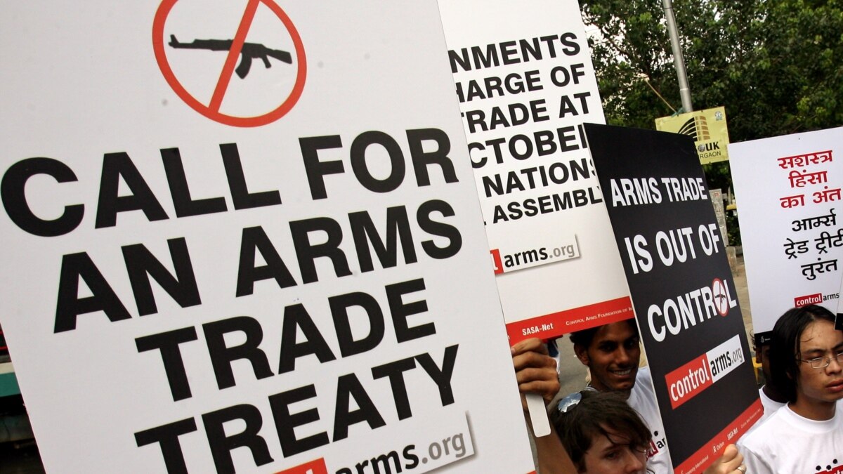 UN Overwhelmingly Approves Global Arms Trade Treaty