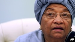 Liberia's President Ellen Johnson Sirleaf (file)