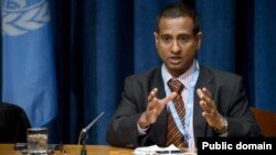 Special Rapporteur on Human Rights in Iran Ahmed Shaheed