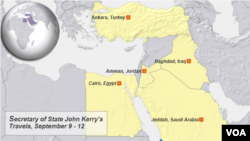 Sec. State John Kerry trip, Sept. 9-12 (Click to enlarge)