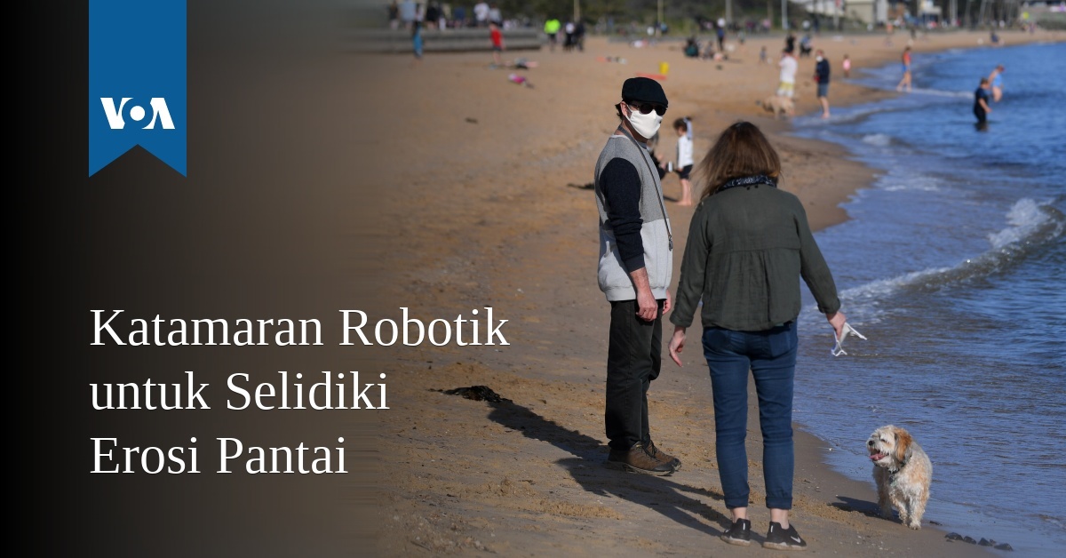 Katamaran Robotik untuk Selidiki Erosi Pantai - Vimarsana News