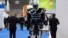Robot NOX apresentado na maior feira mundial de computadores e software a CeBit em Hanover na Alemanha.