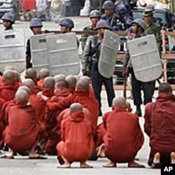 Some monks remain in jail after 2007 protests.