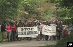 In 2006, Bill McKibben led 1,000 people across his home state of Vermont to demand action on climate issues.