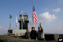 조 바이든 미국 대통령이 부통령 시절인 지난 2013년 12월 비무장지대(DMZ)를 방문했다.