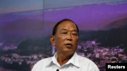 ၀ ကိုယ္ပိုင္ အုပ္ခ်ဳပ္ခြင့္ရ အထူးေဒသရဲ႕ ႏိုင္ငံျခားေရး၀န္ႀကီး Zhao Guo An (ဓါတ္ပံု- စိုးေဇယ်ထြန္း/ ရိုက္တာ)
