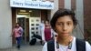 Jonathan Zelaya, a student at George Washington Middle School in Alexandria, Va., has heard differing messages related to the U.S. presidential race. (C. Guensburg/VOA)