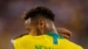 Le Brésilien Neymar lors du match amical international opposant le Brésil et les Etats-Unis au Metlife Stadium à East Rutherford, New Jersey, le 7 septembre 2018.