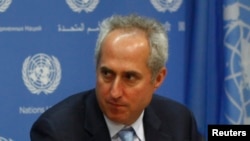 Stéphane Dujarric, porte-parole du Secrétaire général de l'ONU, Ban Ki-moon