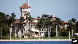 Khu nghỉ mát Mar-a-Lago của Tổng thống Donald Trump tại Palm Beach, bang Florida.