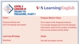 Let’s Learn English - Level 2 - Lessons 21-30