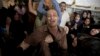 Relatives of 15-year-old Ameer al-Nimra, who was killed along with another teenager on Saturday in an Israeli airstrike on Gaza, mourn during his funeral in the family home in Gaza City, July 15, 2018.