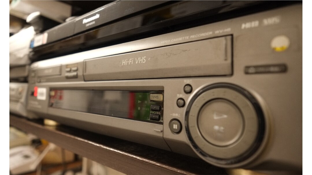 Perekam kaset video VHS di Tokyo pada 22 Juli 2016. (Foto: AFP/Kazuhiro Nogi)
