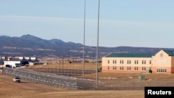 FILE - The Federal Correctional Complex, including the Administrative Maximum Penitentiary or "Supermax" prison, in Florence, Colorado. 
