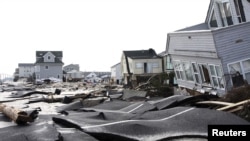 Hurricane Sandy severely damaged many New Jersey coastal towns last year.