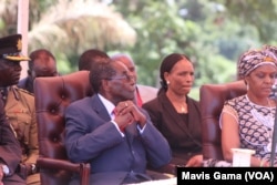 President Robert Mugabe and First Lady Grace Mugabe