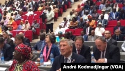 Les participants à la conférence internationale sur l'éducation des filles et la formation des femmes, à N'Djamena, le 18 juin 2019. (VOA/André Kodmadjingar)