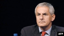 FILE - Dutchman and leading AIDS researcher Joep Lange during a conference in Paris, July 14, 2003. 