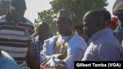 Babagana Zulum, le gouverneur de l'Etat de Borno au Nigeria, le 1er décembre 2020. (VOA/Gilbert Tamba)