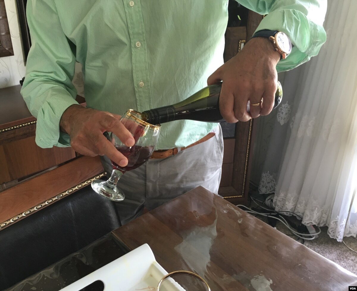 Kurdistan's Forbidden Fruit Homemade Wine