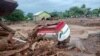 Kawasan terdampak banjir di Flores Timur, Nusa Tenggara Timur, 4 April 2021. (Antara Foto/Handout/Dok BPBD Flores Timur/ via REUTERS)