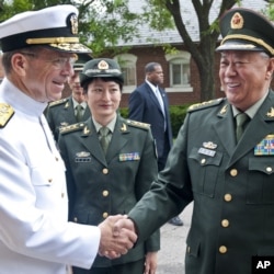 美中两国5月份在华盛顿举行军方高层会谈时