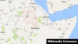 ኢትዮጵያ ካርታ