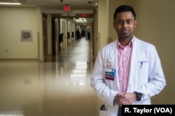 Dr. Mohamed Abdus Samad says he is concerned for his patients, who already travel upward of 80 to 100 kilometers to see him. “If I want to make any move, I have to think about what will happen to those patients,” said Samad, a 32-year-old nephrologist at Chambersburg Hospital in Pennsylvania.