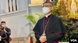 天主教香港教区新任主教 周守仁 表示，六四事件是伤痛的经历，教会将来会继续为亡者祈祷 (美国之音汤惠芸)