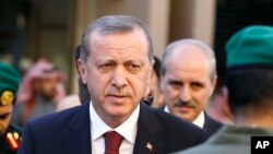 Le président turc Recep Tayyip Erdogan a eu des mots durs pour Barack Obama (AP)