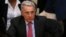 Senator Alvaro Uribe, Colombia's former president, attends a debate at the congress in Bogota, Colombia, Oct. 3, 2016. 