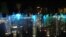 FILE - A light show lit up Singapore’s waterfront before the pandemic.