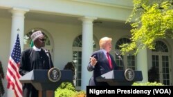 Lokacin da shugaba Buhari na Najeriya ya kai ziyara Amurka