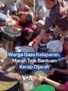 Warga Gaza Kelaparan, Marah Truk Bantuan Kerap Dijarah