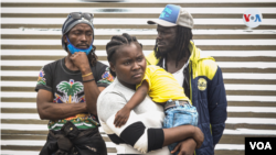 Migrantes haitianos en Necoclí, Colombia