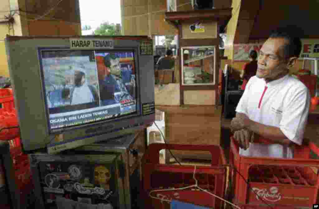 [인도네시아] 오사마 빈 라덴의 사망 소식을 접한 자카르타 시민