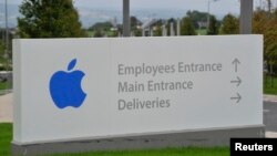 FILE - Apple Operations International, a subsidiary of Apple Inc, is seen in Hollyhill, Cork, in the south of Ireland.