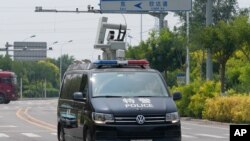 خودروی پلیس در چین - آرشیو