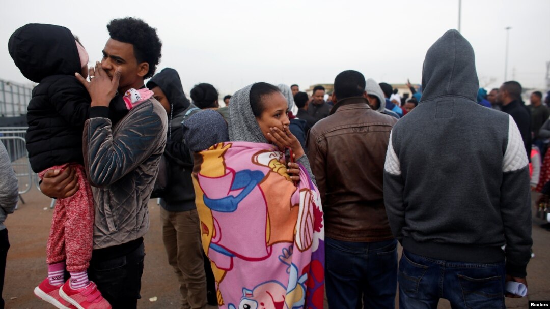 Para migran Afrika di Israel menghadapi ancaman deportasi (4/2). 
