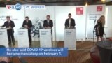 VOA60 World - Austria to go into national lockdown
