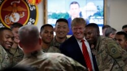 သမ္မတ Trump အာဖဂန်ကို မကြေညာဘဲ သွားရောက်ခဲ့