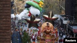 97th Macy's Thanksgiving Day Parade in Manhattan