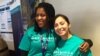 Patience Malaba (left) of Habakurk Trust currently in America on a six-month Community Solutions Program fellowship.