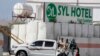 FILE—Somali security forces guard the entrance to the SYL hotel which was attacked by al-Shabab Islamic extremist rebels on Tuesday night, in Mogadishu, Somalia, December 11, 2019. 