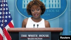 Karine Jean-Pierre Ameriki farafin musso folo kumalasela sugandilen, Maison Blanche la, jamanatigi Joe Biden fe