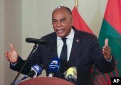 FILE - Main opposition leader Adalberto Costa Junior in Luanda, Angola, Wednesday July 13, 2022.