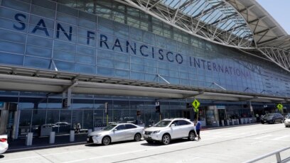 Phi trường quốc tế San Francisco, nơi hàng trăm du học sinh Việt Nam bị kẹt lại vào ngày 2/5/2020 vì chuyến bay bị hoãn.